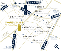 地図：東京